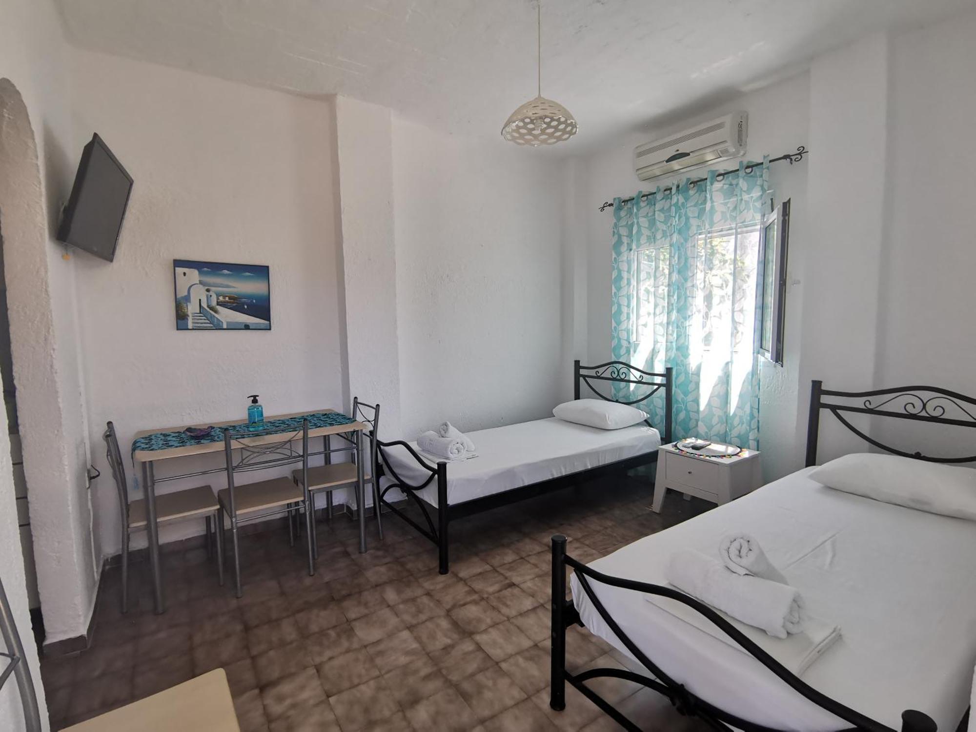 Βig Βlue Apartments Makrýgialos Habitación foto